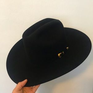 Vintage Style Bailey Felted Western Hat - Sz 7 1/8